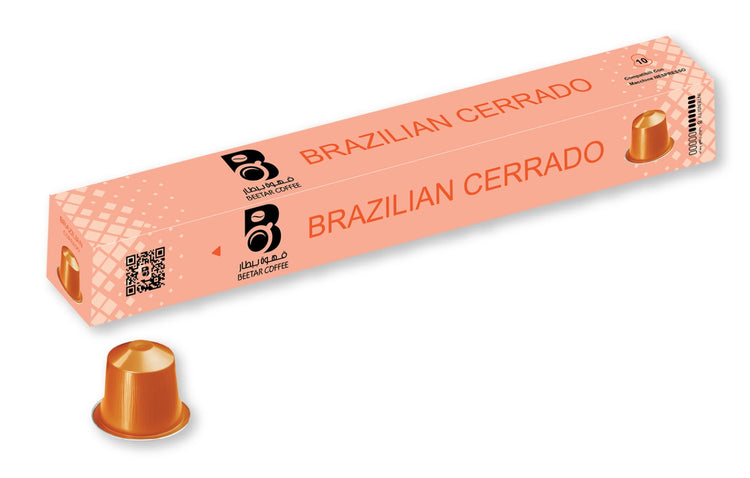 <tc>كبسولات قهوة بيطار البرازيل سيرادو 10 كبسولات</tc>