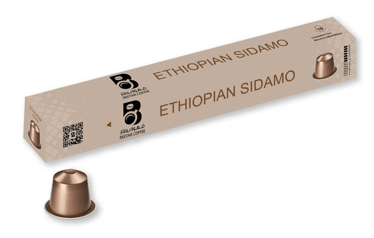 <tc>كبسولات قهوة بيطار سيدامو الإثيوبية 10 كبسولات</tc>