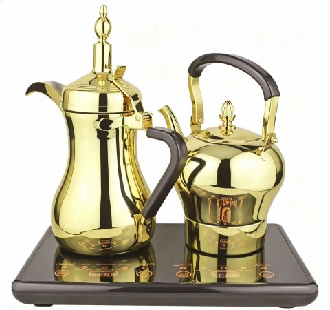 Electric Dallah and Tea Pot Set