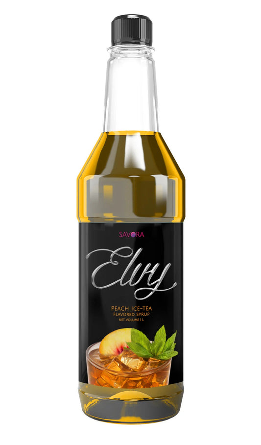 ELVY SYRUP YELLOW PEACH 1L