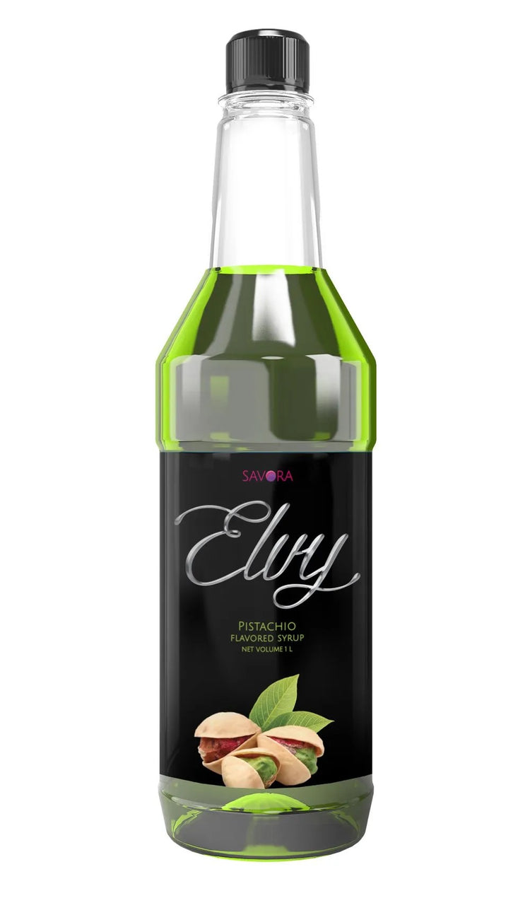 ELVY SYRUP PISTACHIO 1LTR