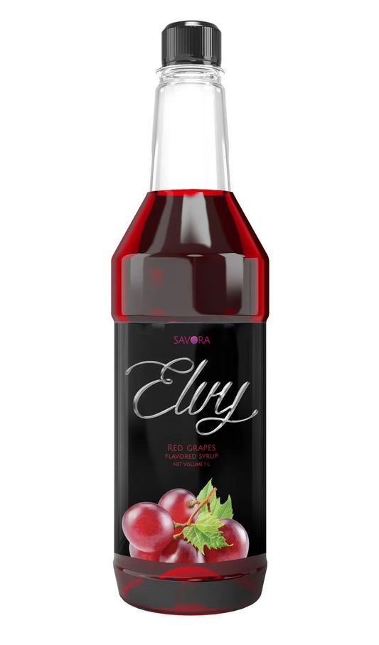 ELVY SYRUP RED GRAPES 1L