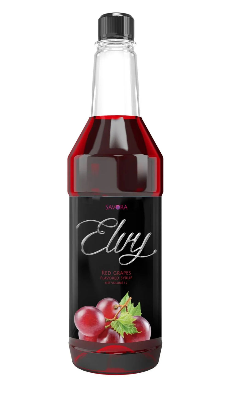 ELVY SYRUP RED GRAPES 1L