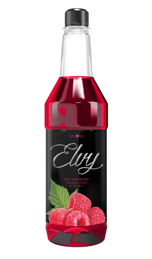 ELVY SYRUP RASPBERRY 1L